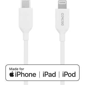 USB-C- lightning cable, 2m, white