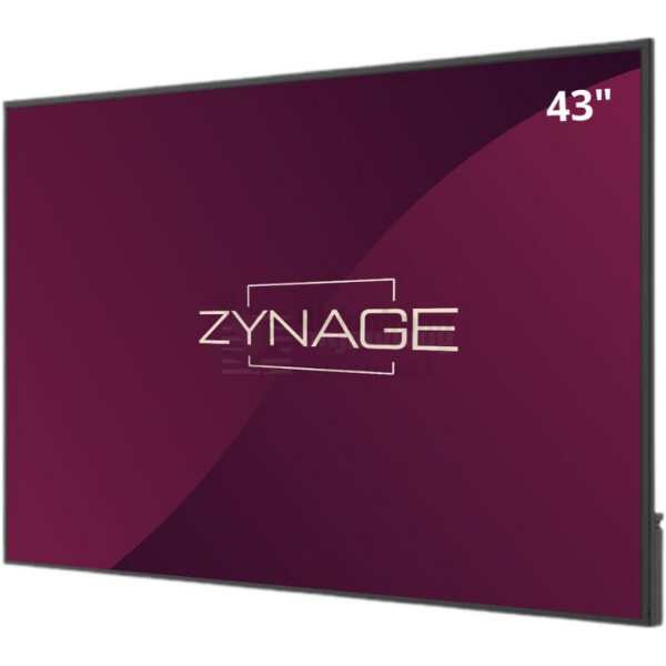 Zynage 43" 24/7 UHD 4K 500 nits USB-C 65W PD, Wifi, 3xHDMI