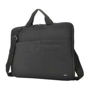 Neoprene Laptop sleeve 15.6-16" handles, shoulder strap, black
