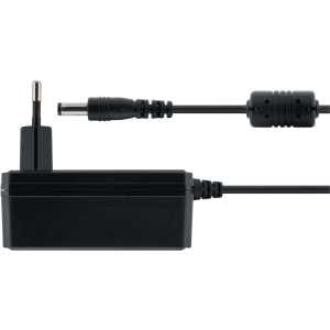 AC adapter 100-240V AC 50/60Hz till 12V DC, 3A, 1.5 m, black