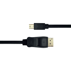 og gir deg 4K-oppløsninger på 3840 × 2160 ved 30 Hz eller FHD 1920 × 1080 ved 144 Hz. Den støtter MST for oppsett med flere skjermer og er ideell når du skal koble datamaskiner med mini-DisplayPort til skjermer eller TV-er.