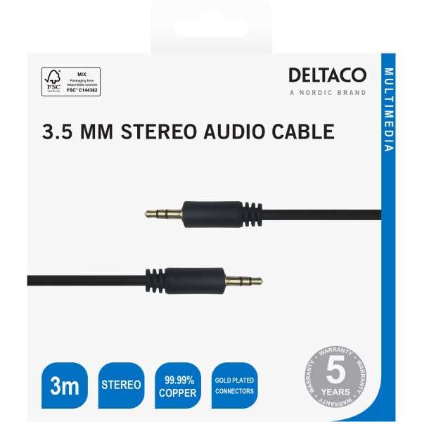 5 mm stereo lydkabler brukes ofte til å koble enheter med en ekstra utgang
