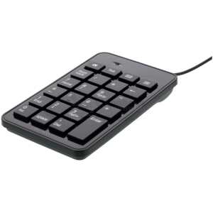 TB-120 Numeric keyboard, 23 keys, 4 hot keys, USB, black