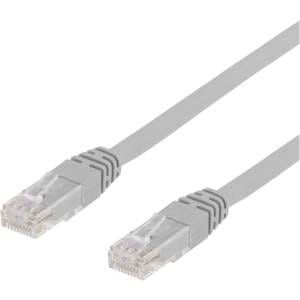 U/UTP Cat6 patchkabel, LSZH, 2m, grå 3 U/UTP Cat6 patchkabel, LSZH, 2m, grå