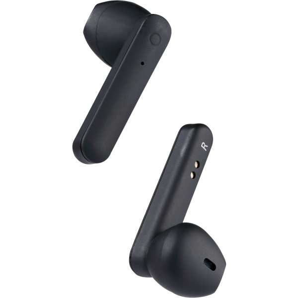 T110 True Wireless Stereo earbuds with charging case, semi-in-ear, BT 5, matte black - Bilde 5