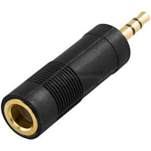 Multimedia adapter 6.3mm fe - 3.5mm stereo ma
