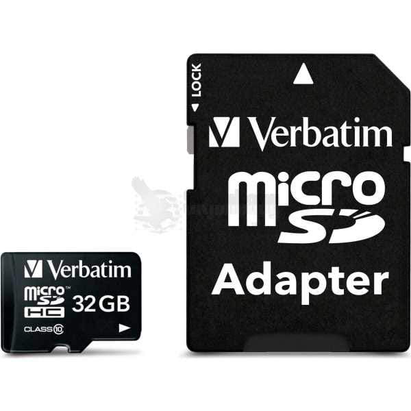 Minnekort, microSDHC, 32GB, micro Secure Digital High-Capacity, Class 10, inkl adapter