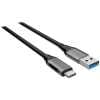Elivi USB A til C-kabel 1 meter Svart/Space Grey | 5Gbps/3A 7 Elivi USB A til C kabel 1 meter Svart/Space Grey | 5gbps/3A – bilde 2