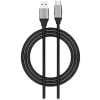 Elivi USB A til C-kabel 1 meter Svart/Space Grey | 5 Gbps/3A Elivi USB A til C-kabel 1 meter Svart/Space Grey | 5 Gbps/3A – bilde 4
