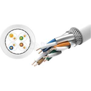 LinkIT Cat.6a S/FTP LSZH hvit 305mCat.6a