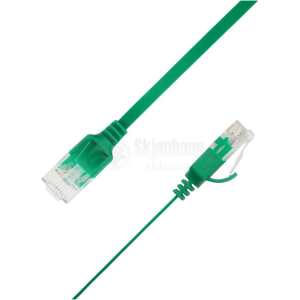 LinkIT Flat U/UTP Cat6a grønn 3mCat.6a Flat