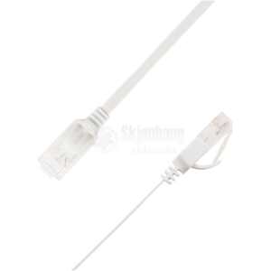 LinkIT Flat U/UTP Cat6a hvit 0.2mCat.6a Flat