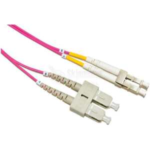 LinkIT fibersnor OM4 LC/SC 1.5mFiberpatch 50/125 OM4