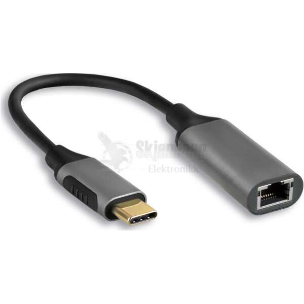 Elivi USB C til RJ45 Nettverks adapterUSB Adaptere