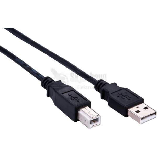 Elivi USB 2.0 A til B kabel 2 mUSB 2.0