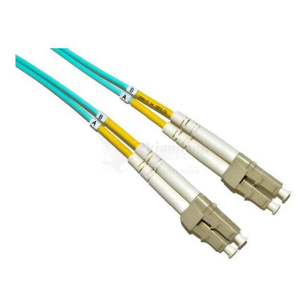 LinkIT fibersnor OM3 LC/LC 20mFiberpatch 50/125 OM3