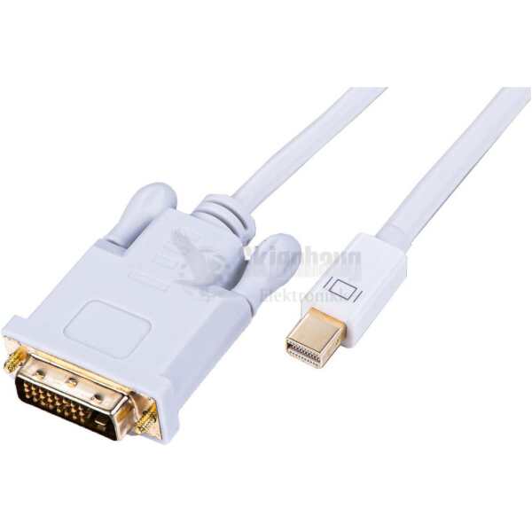 LinkIT Mini Displayport til DVI-D  1 mDisplayport overgangskabler