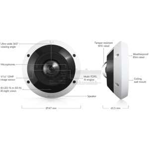 Ubiquiti UniFi G6 Pro 360 White