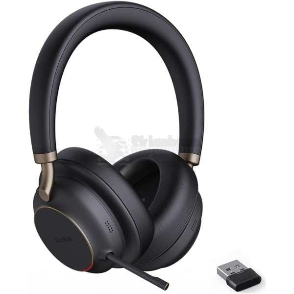Yealink BH76 Plus with Charging Stand Teams Black USB-C/A