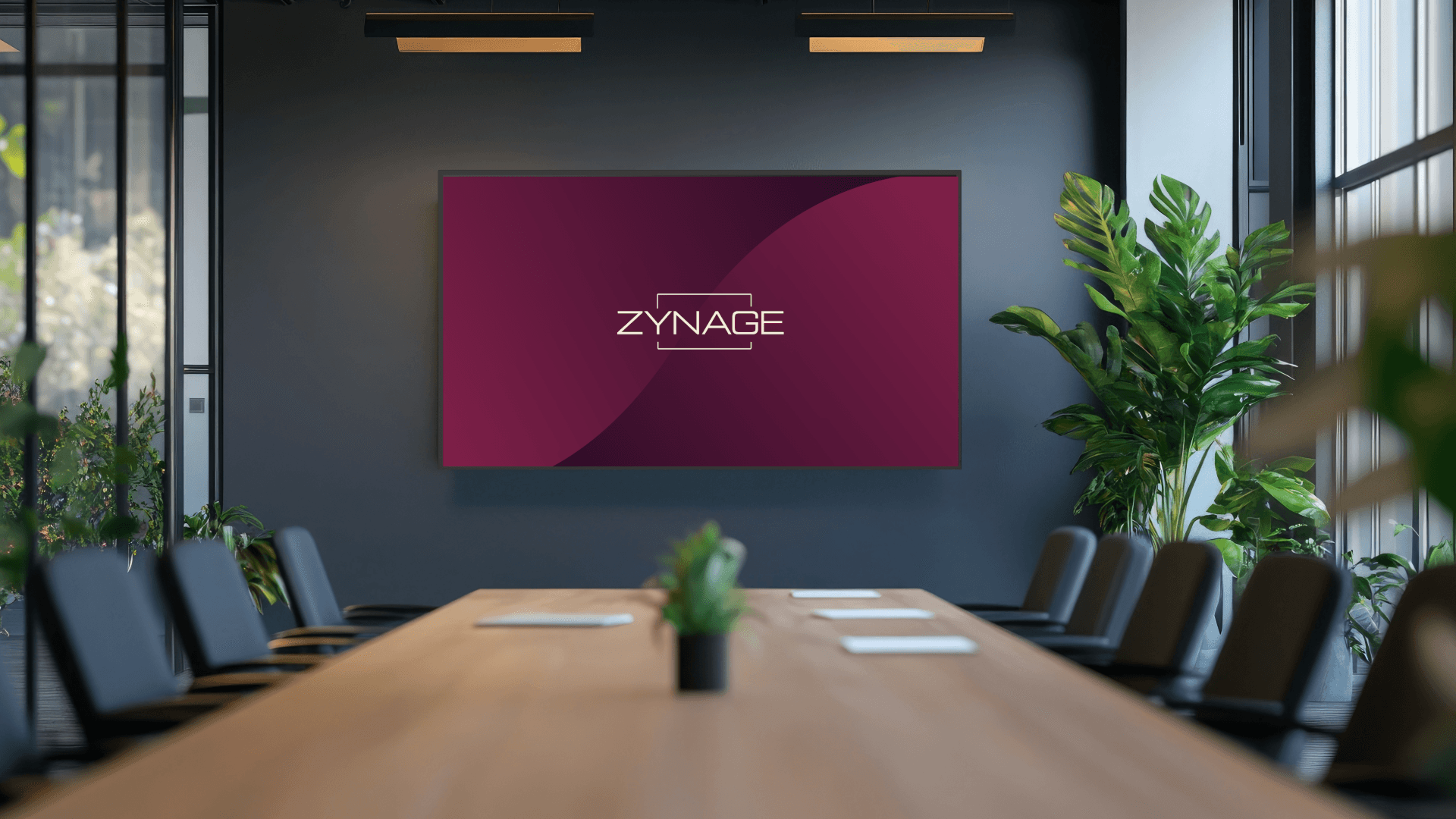 Zynage trådløs skjermdeling